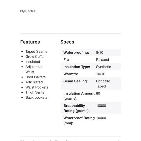 BOULDER GEAR Youth Bolt Tango Orange/res Snow Ski Snowboarding Pants Size Large - Picture 11 of 16